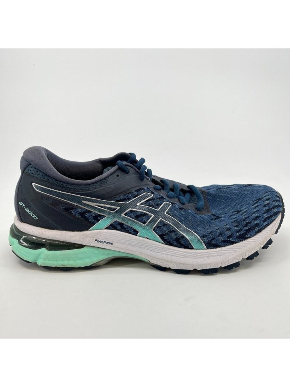 Asics GT 2000 8 Womens Size 8.5 Blue Mint Athletic Running Shoes Sneakers